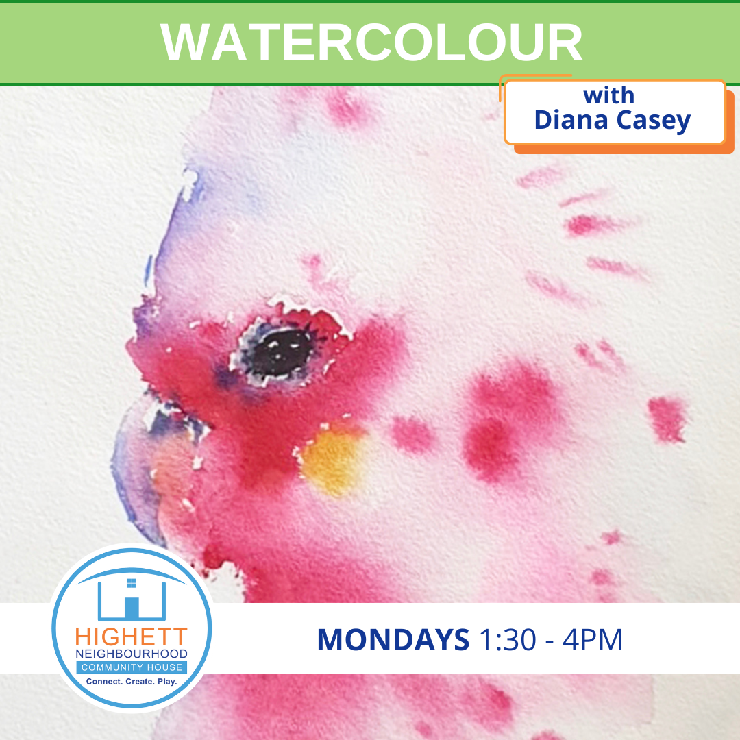 Watercolour with Diana