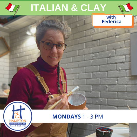 Italian & Clay – A Creative Conversation Class