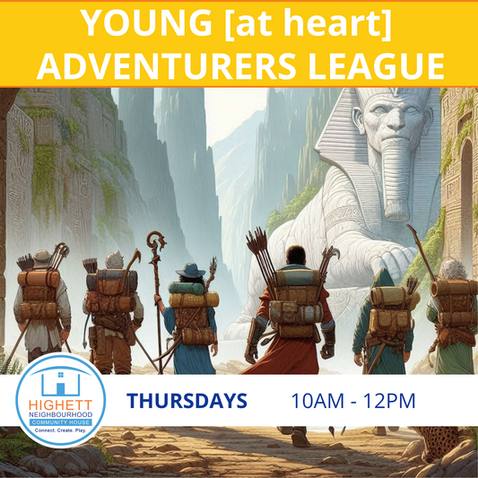 Young [at heart] Adventurers League!