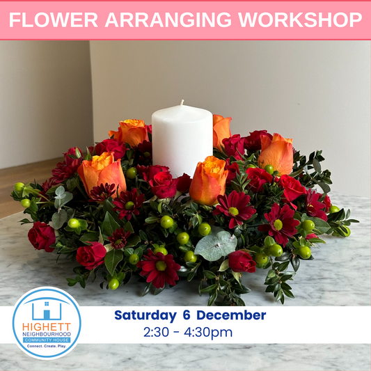 Festive Flower Arranging Workshop
