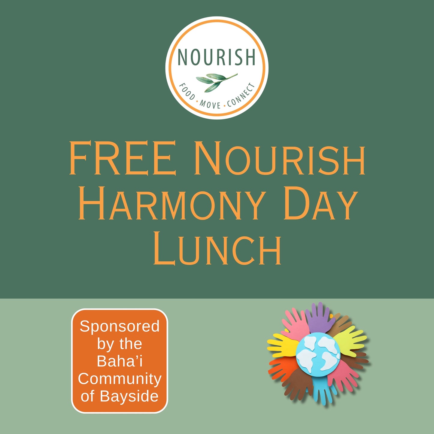 FREE Nourish Harmony Day Lunch
