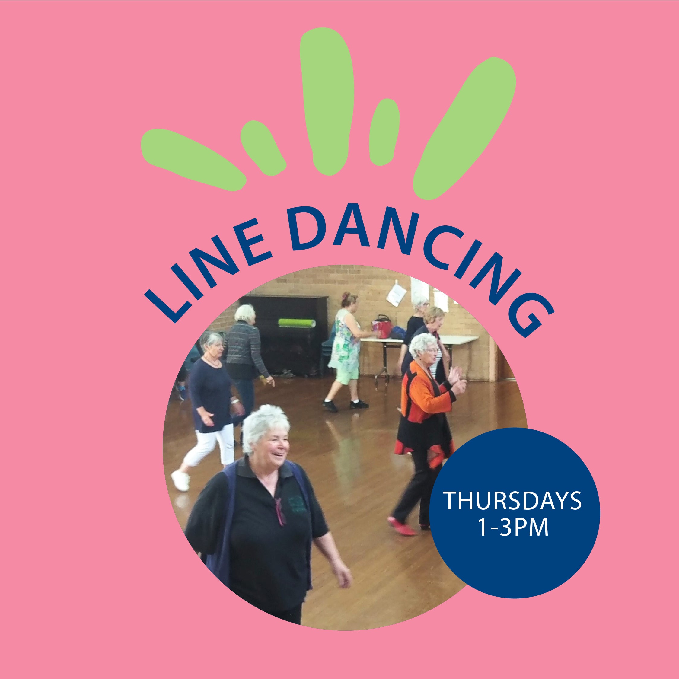 Line Dancing in Hampton – HNCH & HCC